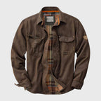 Abel - Men's Canvas Moto Utility Shirt Jacket