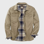 Abel - Men's Canvas Moto Utility Shirt Jacket