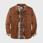 Abel - Men's Canvas Moto Utility Shirt Jacket