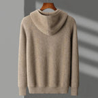 Adrian - Men's Zip Hoodie & Drawstring Wool Trousers Set