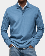 Alvin - Men's Textured Cotton Polo