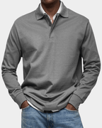 Alvin - Men's Textured Cotton Polo