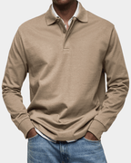 Alvin - Men's Textured Cotton Polo