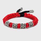 Asher - Braided Warrior Rune Bracelet