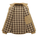 Austin - Men's Flannel-Lined Canvas Shirt Jacket