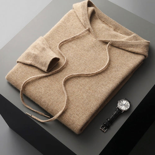 Bert - Men's Soft Knit Merino Hoodie