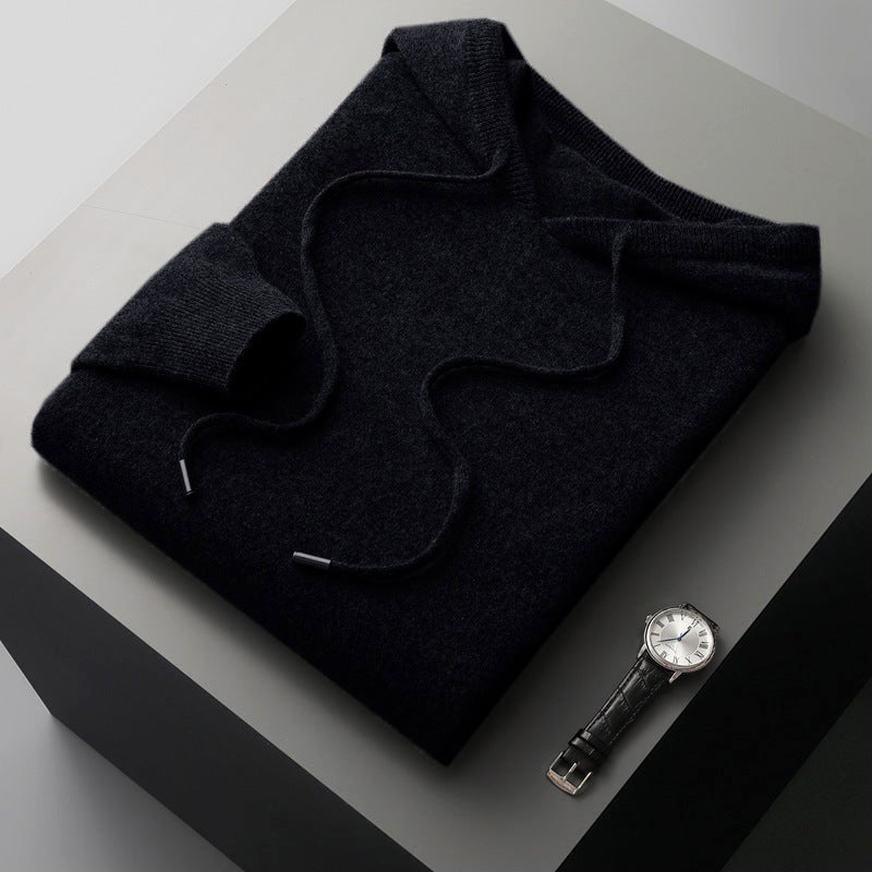 Bert - Men's Soft Knit Merino Hoodie