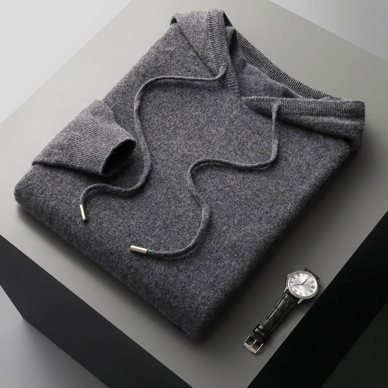 Bert - Men's Soft Knit Merino Hoodie