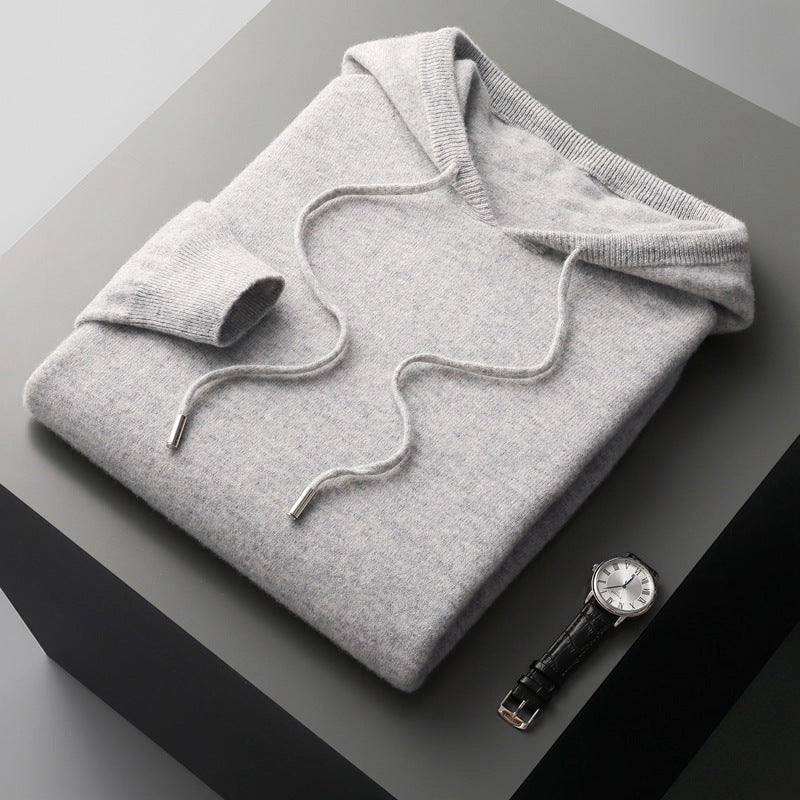 Bert - Men's Soft Knit Merino Hoodie