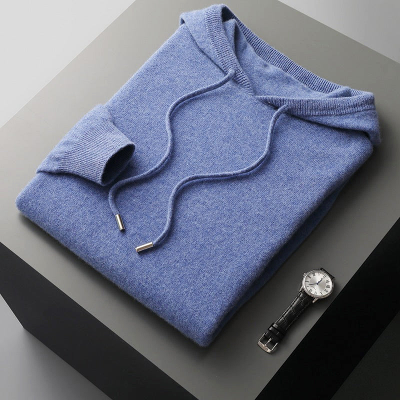 Bert - Men's Soft Knit Merino Hoodie