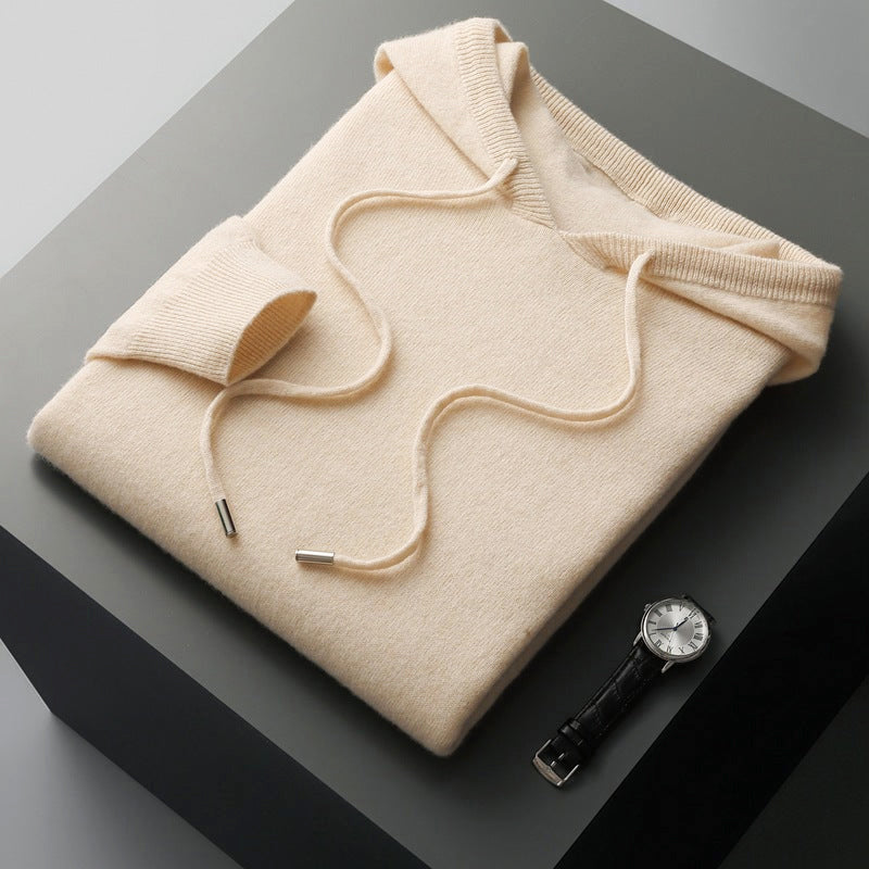 Bert - Men's Soft Knit Merino Hoodie