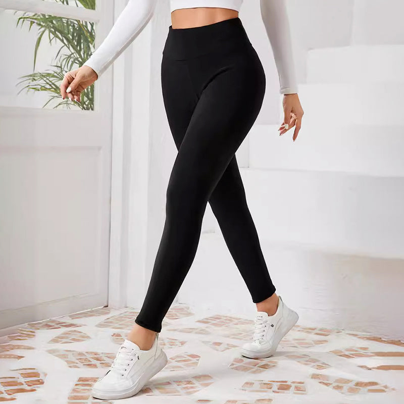 Betty - Women's Plush Thermal Leggings for Cold Weather