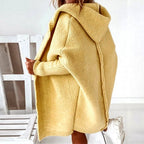 Bianca - Women's Hooded Knit Long Cardigan