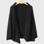 Brooke - Women's Open-Front Cocoon Shawl Cardigan