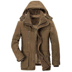 Caleb - Men's Multi-Pocket Hooded Tactical Jacket