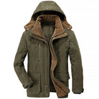 Caleb - Men's Multi-Pocket Hooded Tactical Jacket