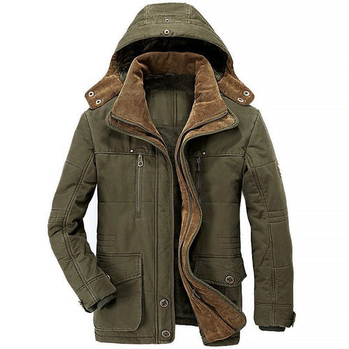 Caleb - Men's Multi-Pocket Hooded Tactical Jacket