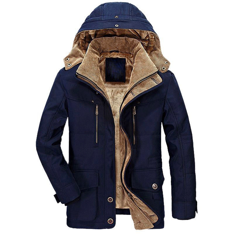 Caleb - Men's Multi-Pocket Hooded Tactical Jacket