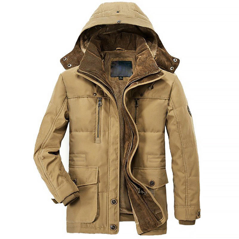 Caleb - Men's Multi-Pocket Hooded Tactical Jacket
