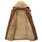 Caleb - Men's Multi-Pocket Hooded Tactical Jacket
