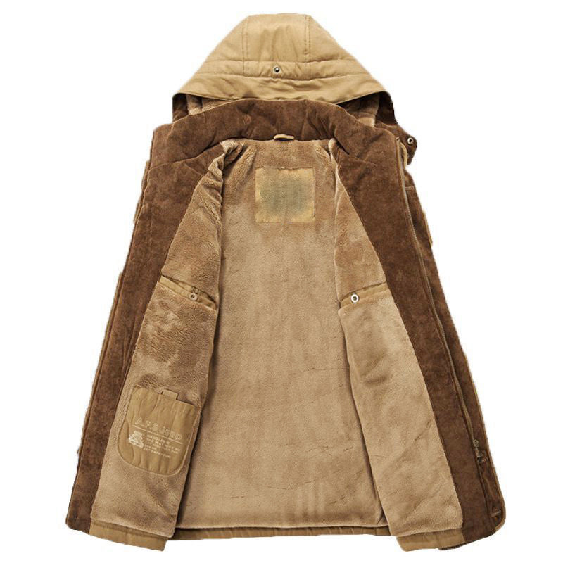 Caleb - Men's Multi-Pocket Hooded Tactical Jacket