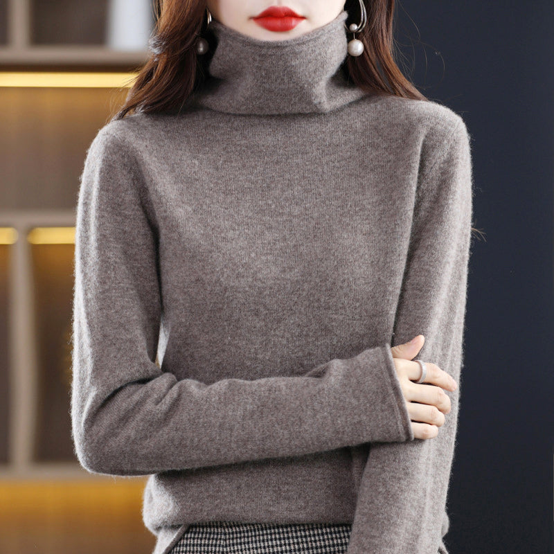 Chloe - Women's Soft Knit Turtleneck Sweater