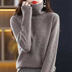 Chloe - Women's Soft Knit Turtleneck Sweater