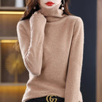 Chloe - Women's Soft Knit Turtleneck Sweater