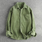Clayton - Men's Corduroy Button-Down Shirt