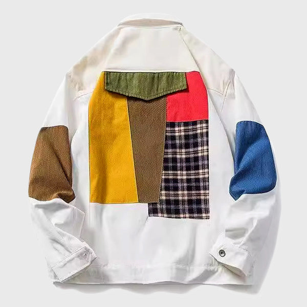 Daniel - Men's Colorblock Overshirt Jacket