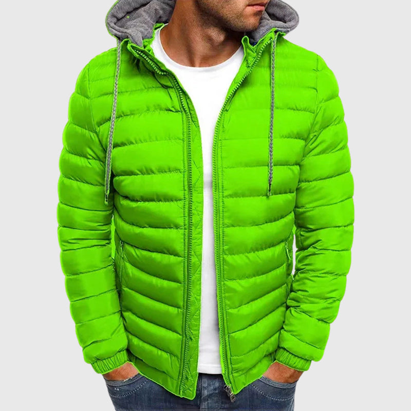 Darren - Men's Hooded Quilted Puffer Jacket