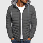 Darren - Men's Hooded Quilted Puffer Jacket