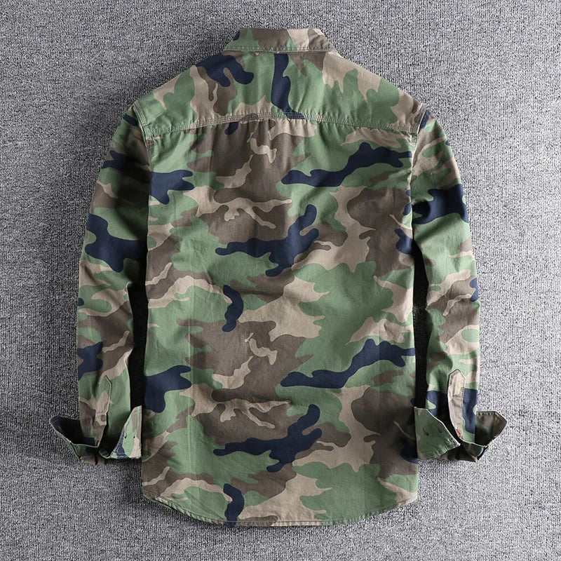 Elliot - Men's Rugged Camouflage Field Shirt