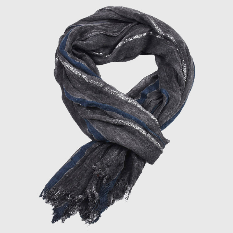 Evelyn - Women's Fringed Lightweight Wrap Scarf