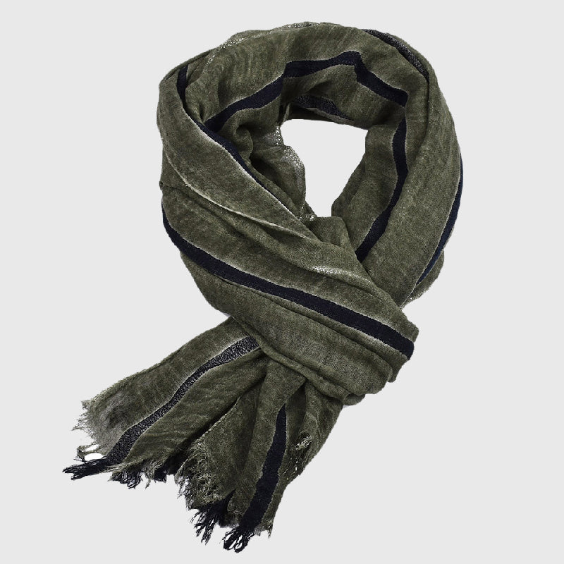 Evelyn - Women's Fringed Lightweight Wrap Scarf