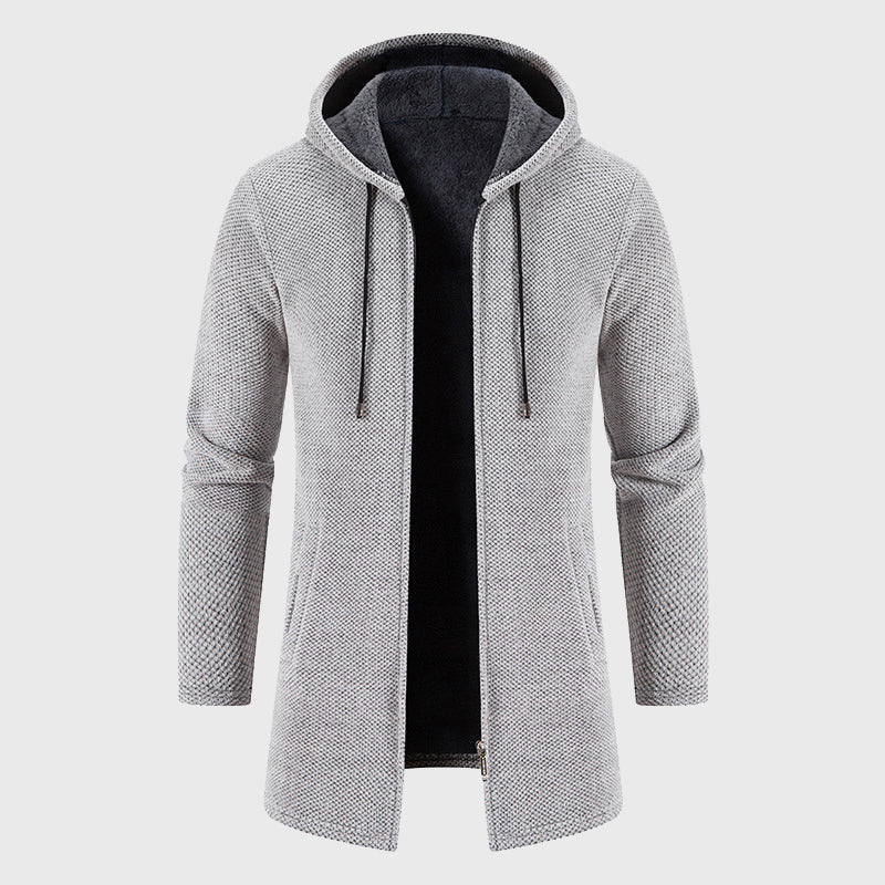 Ezra - Men's Langford Long Knit Jacket