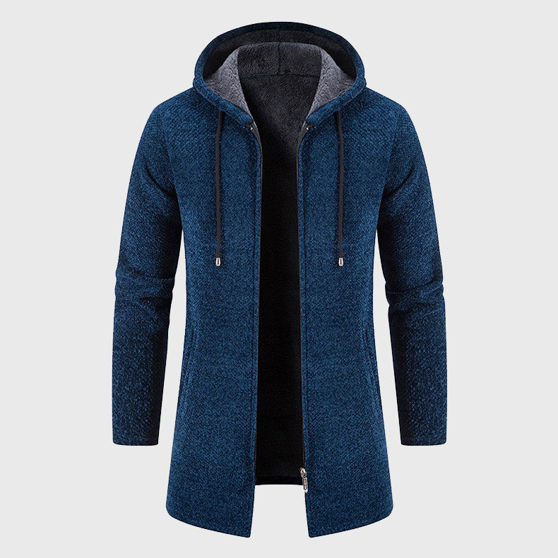 Ezra - Men's Langford Long Knit Jacket