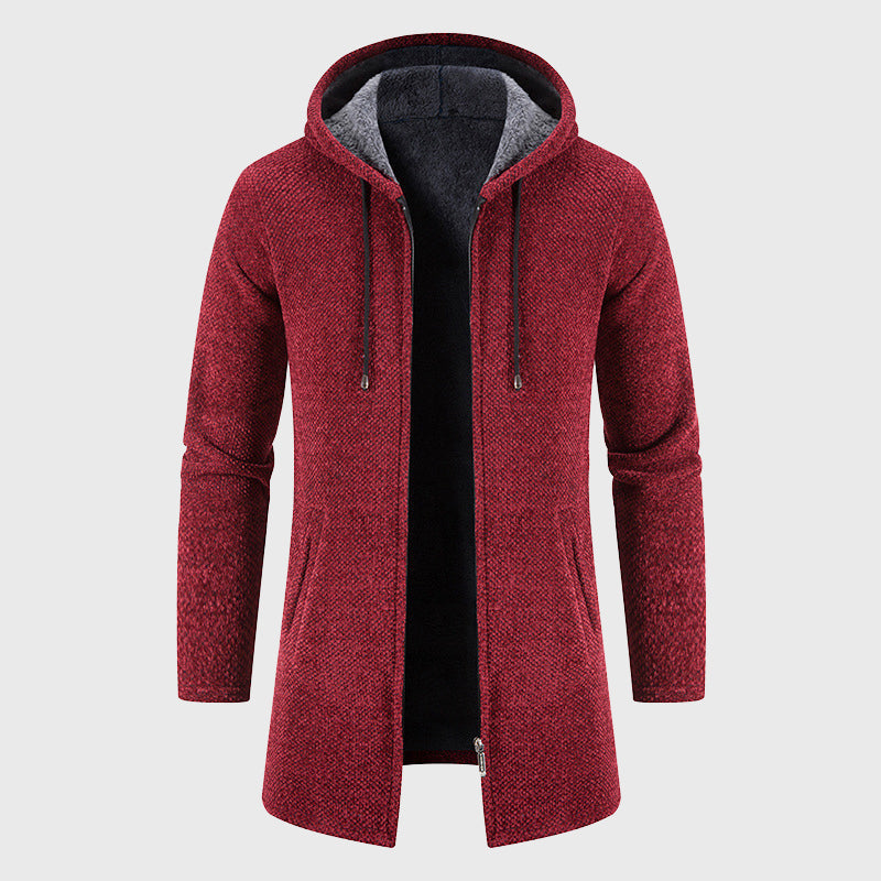 Ezra - Men's Langford Long Knit Jacket