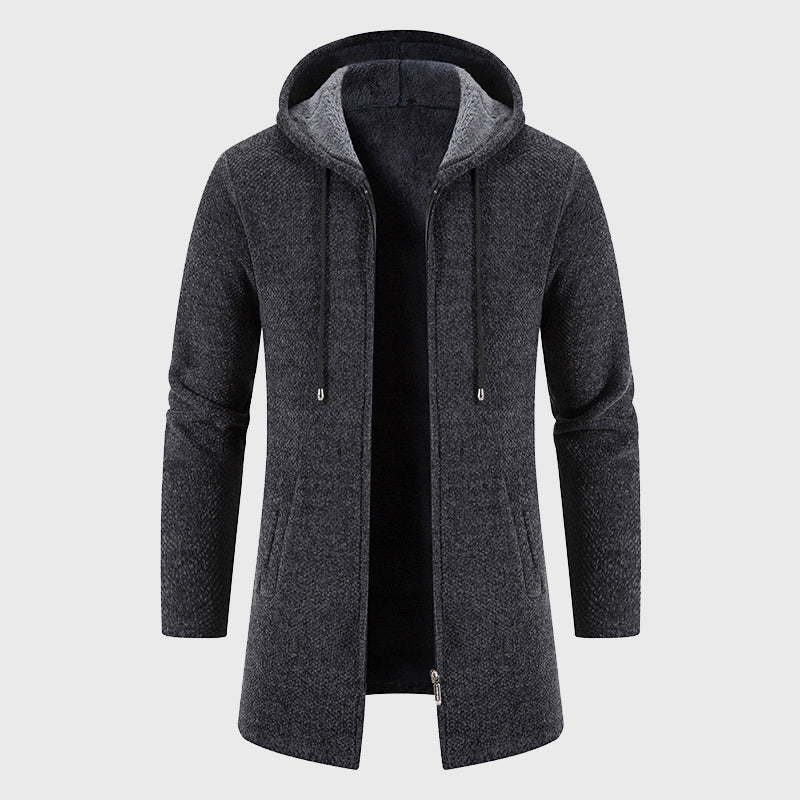 Ezra - Men's Langford Long Knit Jacket