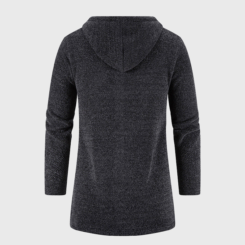 Ezra - Men's Langford Long Knit Jacket
