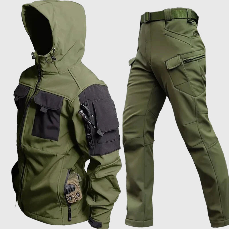 Forger - Men's Weather-Resistant Utility Jacket & Pants Set