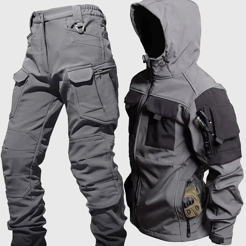 Forger - Men's Weather-Resistant Utility Jacket & Pants Set