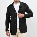Hudson - Men's Button-Front Knitted Cardigan