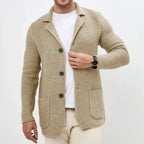 Hudson - Men's Button-Front Knitted Cardigan