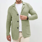Hudson - Men's Button-Front Knitted Cardigan