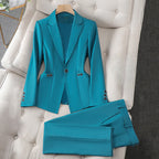 Isabella - Women's Tailored Blazer & Pants Suit Set