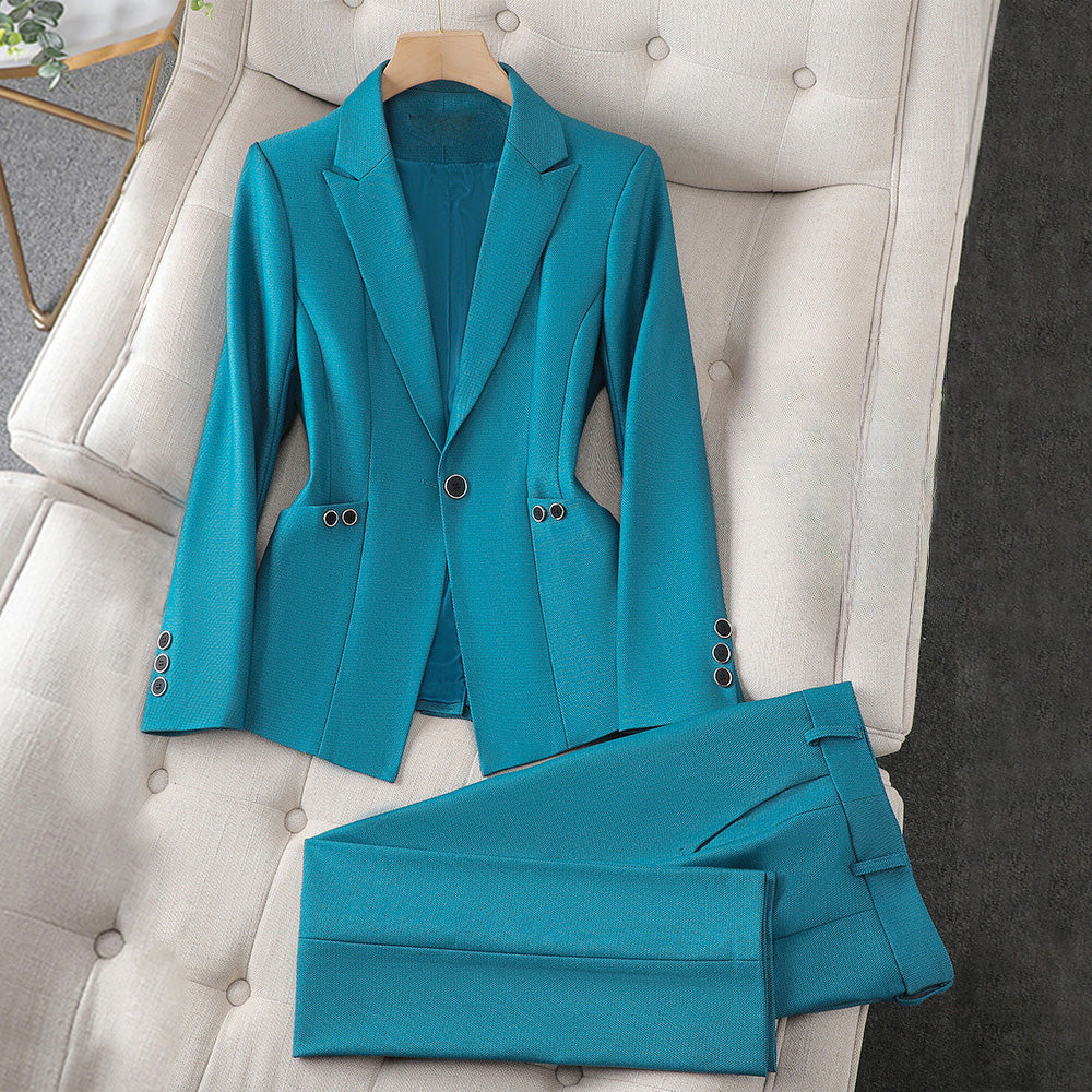 Isabella - Women's Tailored Blazer & Pants Suit Set