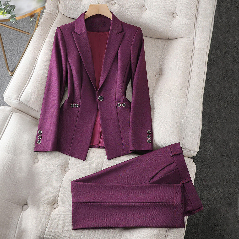 Isabella - Women's Tailored Blazer & Pants Suit Set