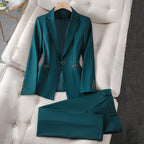 Isabella - Women's Tailored Blazer & Pants Suit Set
