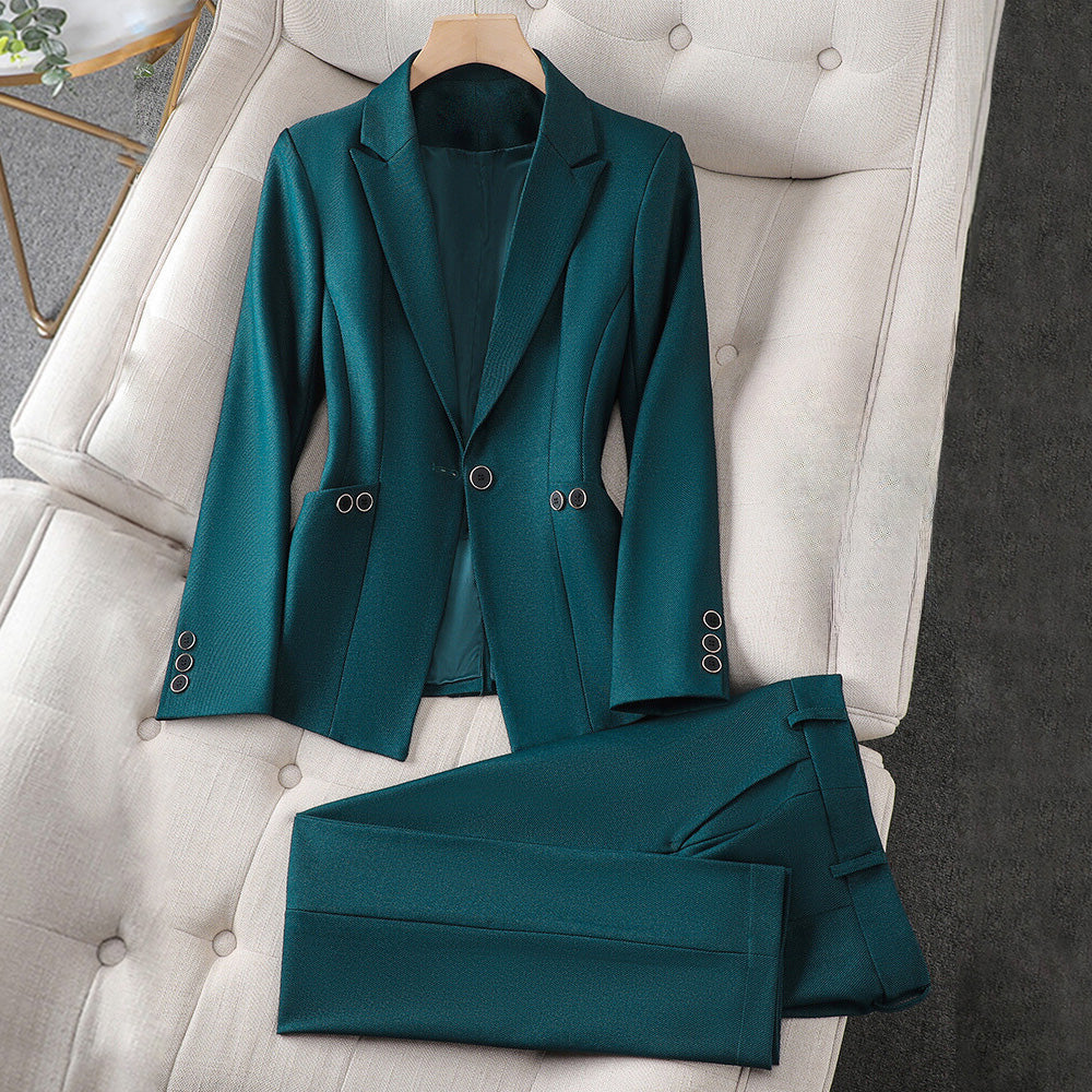 Isabella - Women's Tailored Blazer & Pants Suit Set